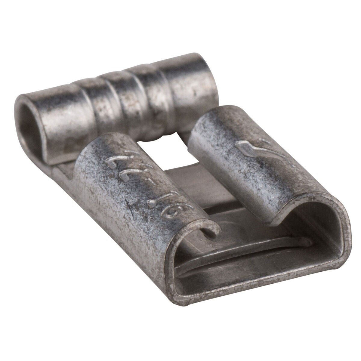 1/4" (2218) Noninsulated Female Disconnect Crimp Flag Terminal 50 Pcs.